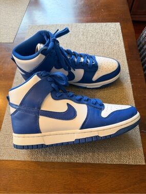 Nike Dunk  Retro High‎ Game Blue White Sneaker